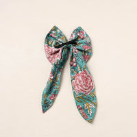 Handmade Fabric Bow Hair Clip 07