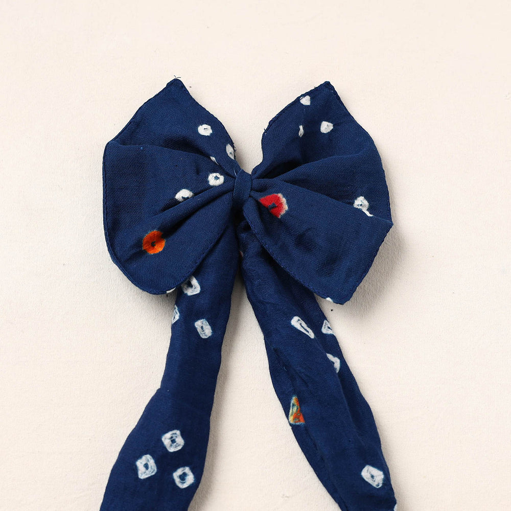 Handmade Fabric Bow Hair Clip 08