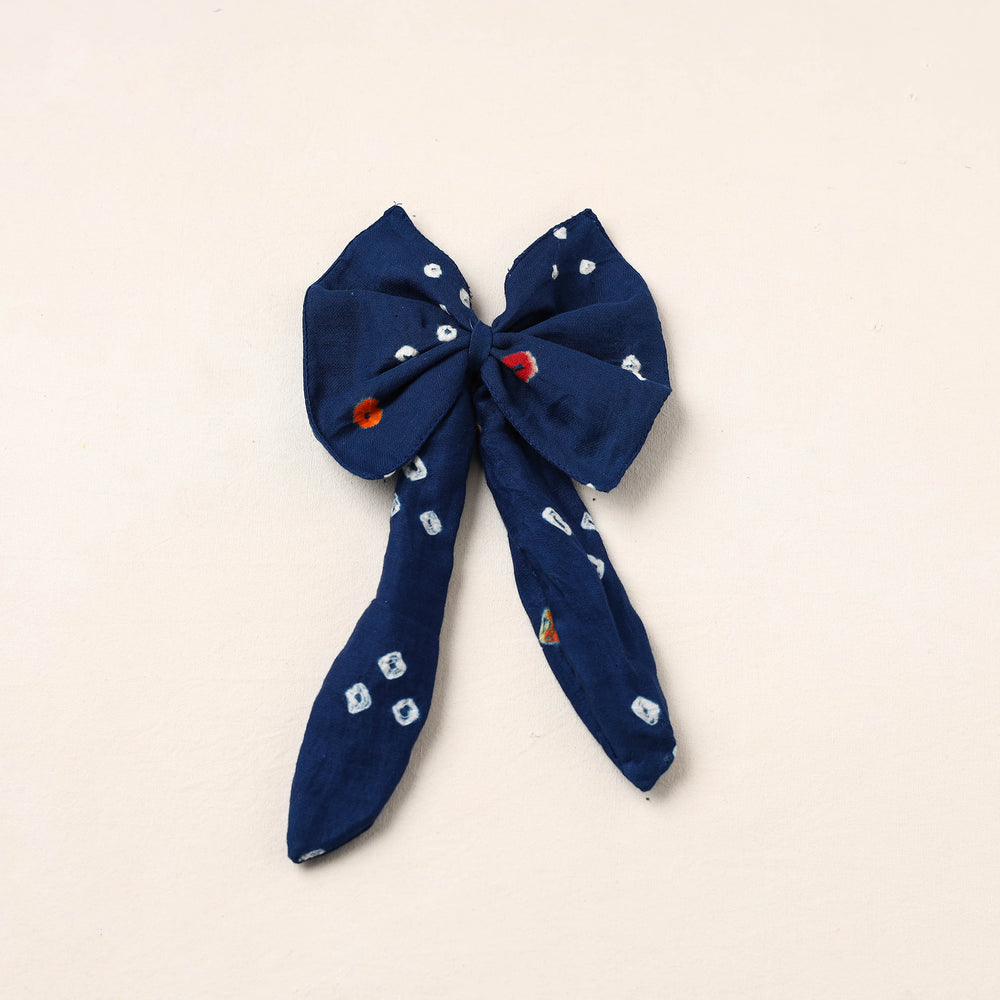 Handmade Fabric Bow Hair Clip 08