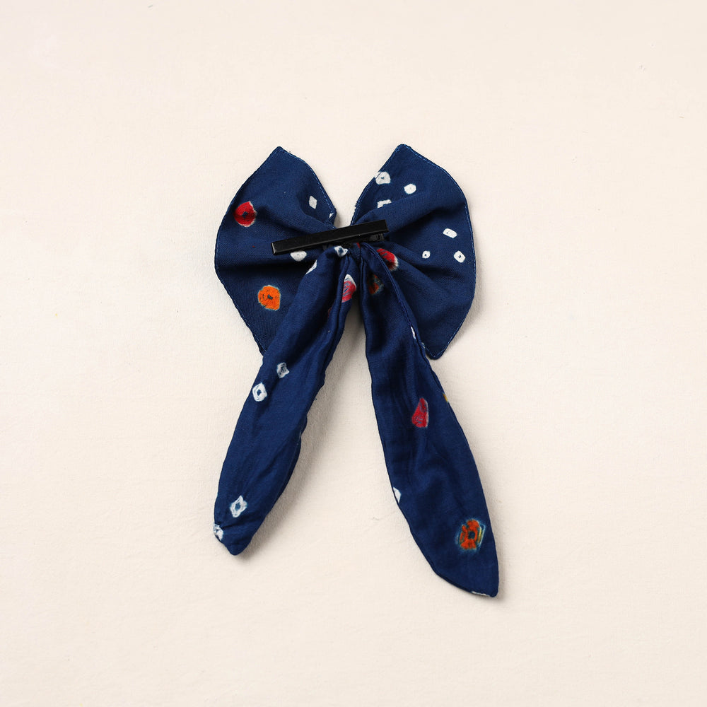 Handmade Fabric Bow Hair Clip 08