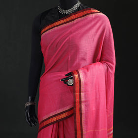 Dharwad Woven Mercerised Cotton Saree with Border 43