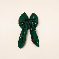 Handmade Fabric Bow Hair Clip 09