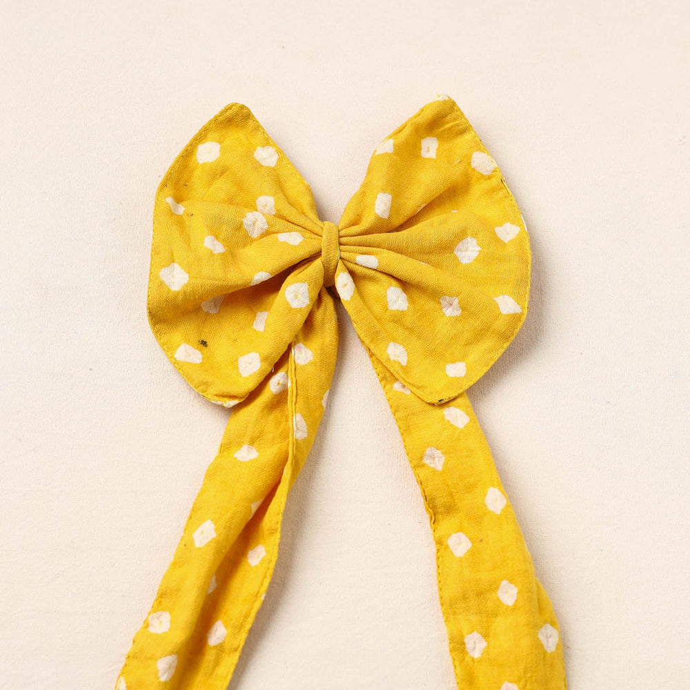 Handmade Fabric Bow Hair Clip 10