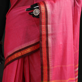Dharwad Woven Mercerised Cotton Saree with Border 43