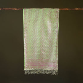 Handloom Banarasi Brocade Semi Silk Stole 11