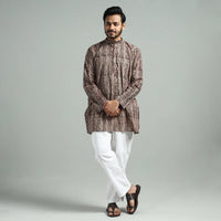 kalamkari men kurta 