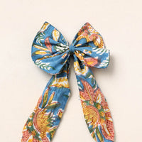 Handmade Fabric Bow Hair Clip 11