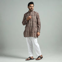 kalamkari men kurta 