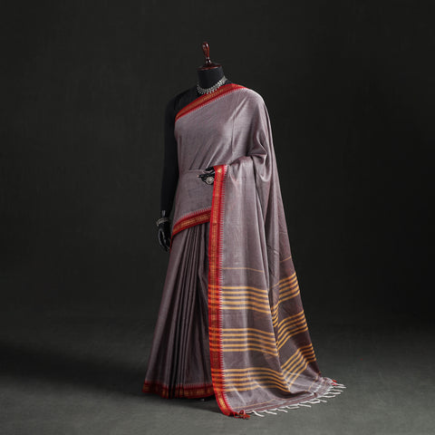 Dharwad Woven Mercerised Cotton Saree with Border 44