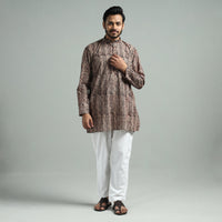 kalamkari men kurta 