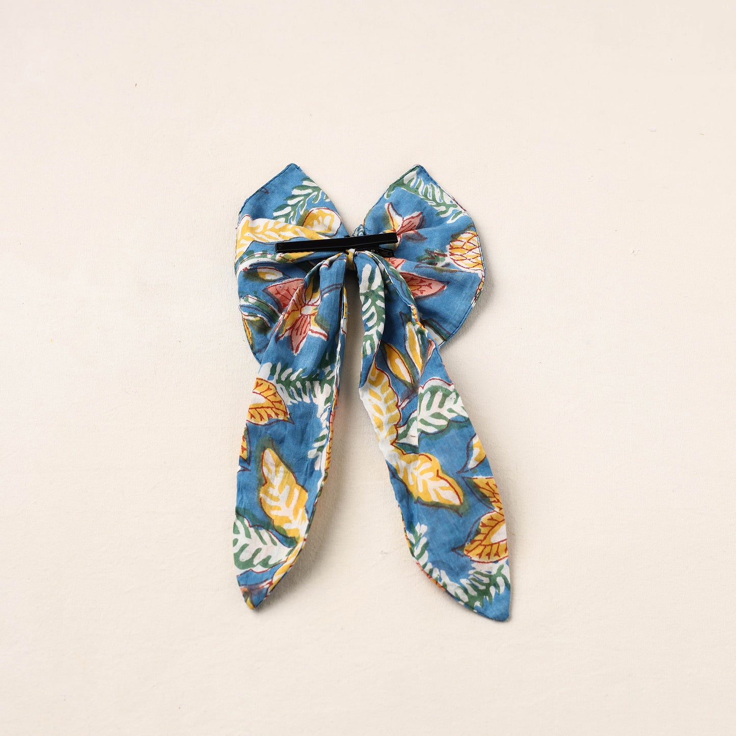 Handmade Fabric Bow Hair Clip 11