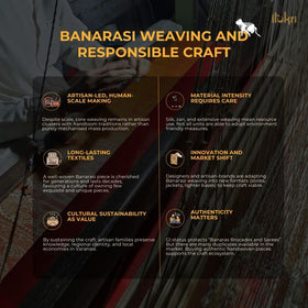 Handloom Banarasi Brocade Semi Silk Stole 05