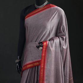 Dharwad Woven Mercerised Cotton Saree with Border 44
