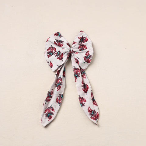 Handmade Fabric Bow Hair Clip 12