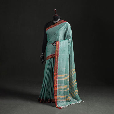 Dharwad Woven Mercerised Cotton Saree with Border 45