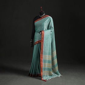 Dharwad Woven Mercerised Cotton Saree with Border 45