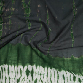Green - Shibori Tie-Dye Pure Mul Cotton Scarf 09