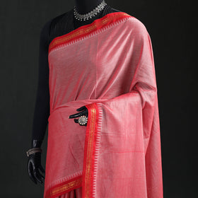 Dharwad Woven Mercerised Cotton Saree with Border 46