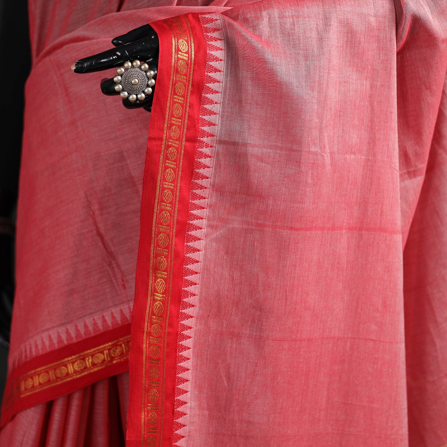 Dharwad Woven Mercerised Cotton Saree with Border 46