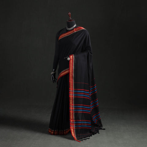 Dharwad Woven Mercerised Cotton Saree with Border 48