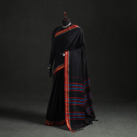 Dharwad Woven Mercerised Cotton Saree with Border 48