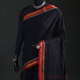 Dharwad Woven Mercerised Cotton Saree with Border 48