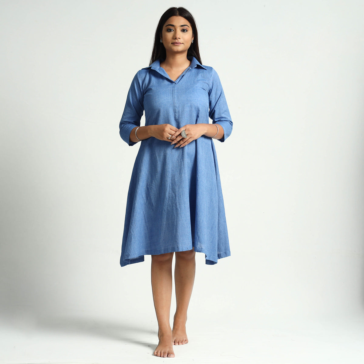 plain cotton dress