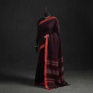 Dharwad Woven Mercerised Cotton Saree with Border 49