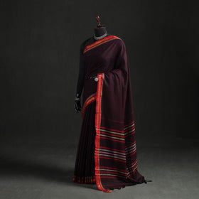Dharwad Woven Mercerised Cotton Saree with Border 49