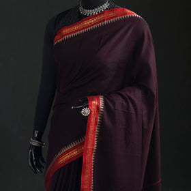 Dharwad Woven Mercerised Cotton Saree with Border 49