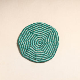 Green - kumaun hand knitted woollen beret cap 46