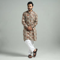 kalamkari men kurta