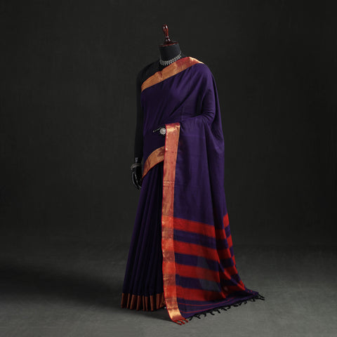 Dharwad Woven Mercerised Cotton Saree with Border 50
