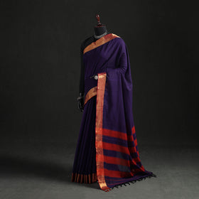 Dharwad Woven Mercerised Cotton Saree with Border 50