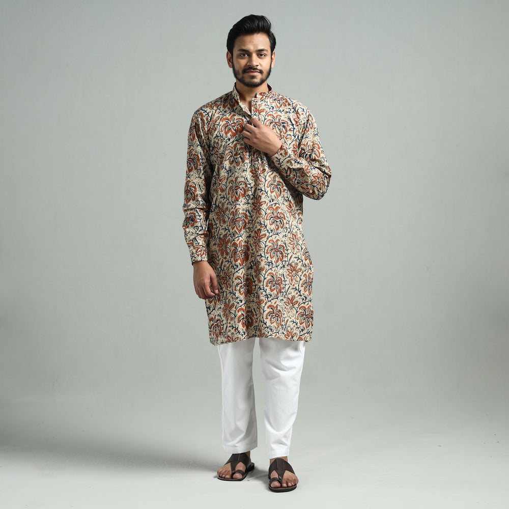 kalamkari men kurta