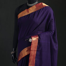 Dharwad Woven Mercerised Cotton Saree with Border 50