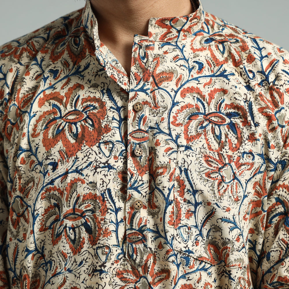 kalamkari men kurta