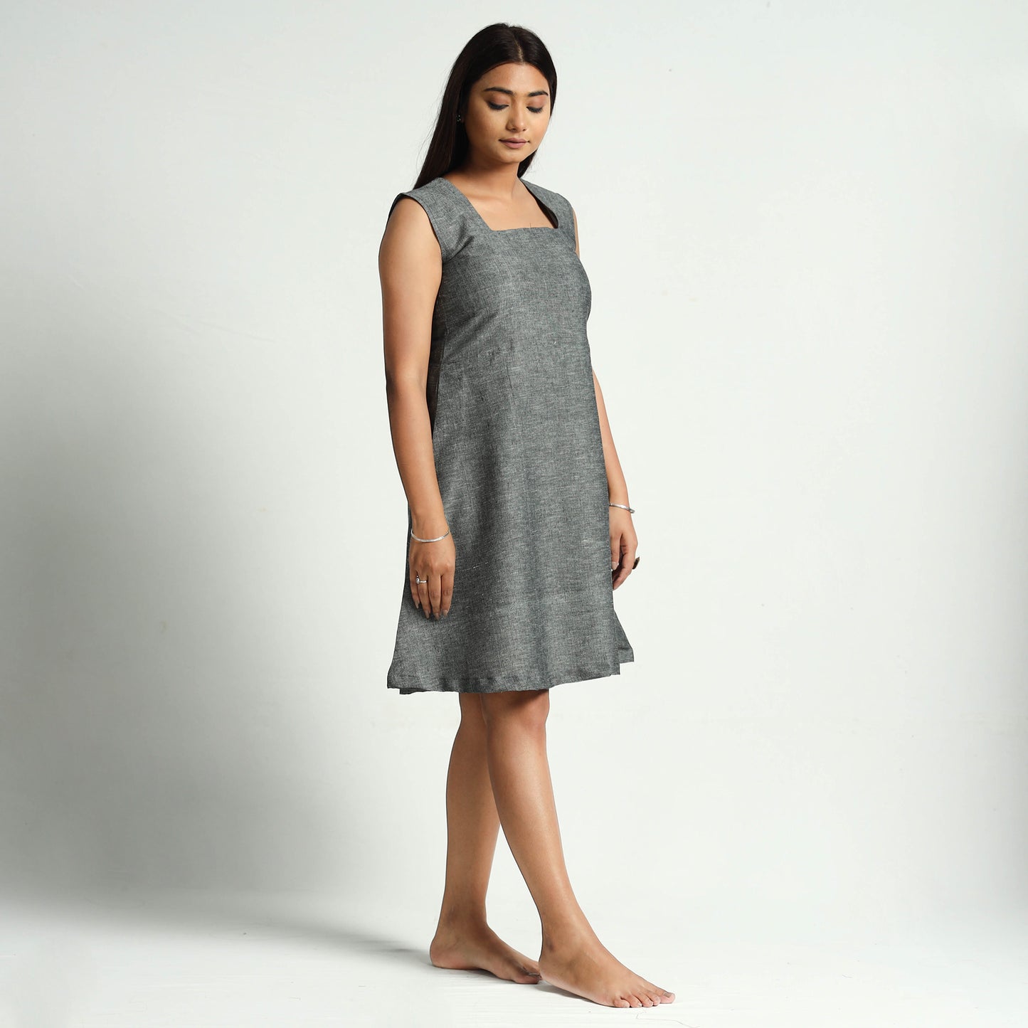 Plain Cotton Dress
