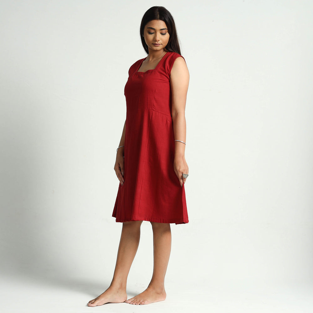 Plain Cotton Dress
