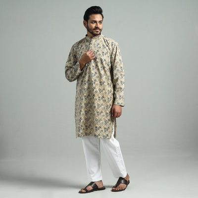 Kalamkari men kurta