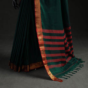 Dharwad Woven Mercerised Cotton Saree with Border 52