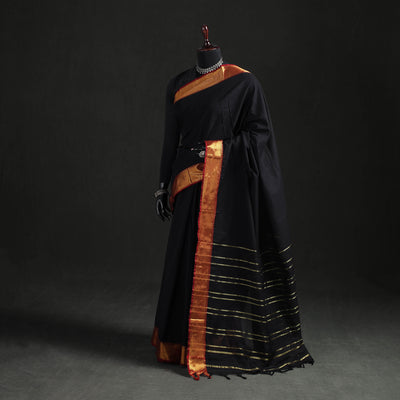 Dharwad Woven Mercerised Cotton Saree with Border 53