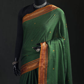 Dharwad Woven Thread Buti Mercerised Cotton Saree with Border 54