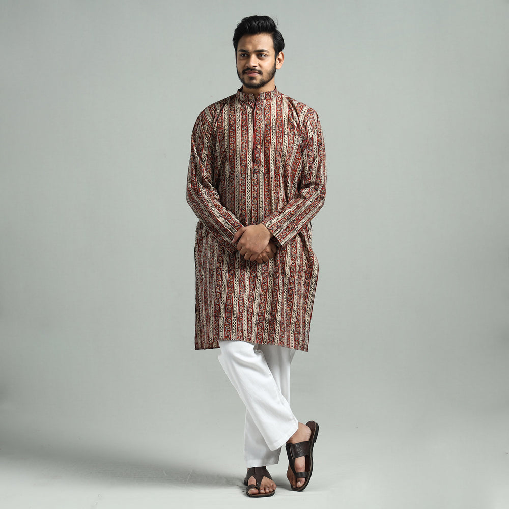 Kalamkari men kurta