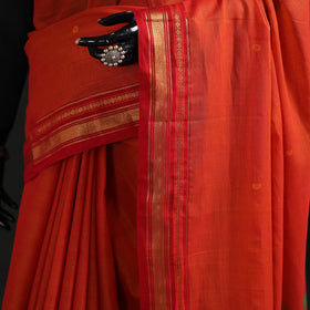 Dharwad Woven Thread Buti Mercerised Cotton Saree with Border 55
