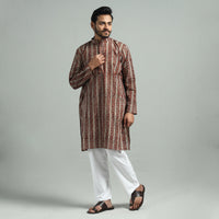 Kalamkari men kurta