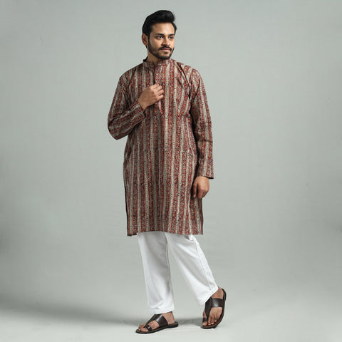 Kalamkari men kurta