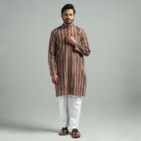 Kalamkari men kurta