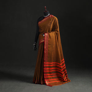 Dharwad Woven Thread Buti Mercerised Cotton Saree with Border 56