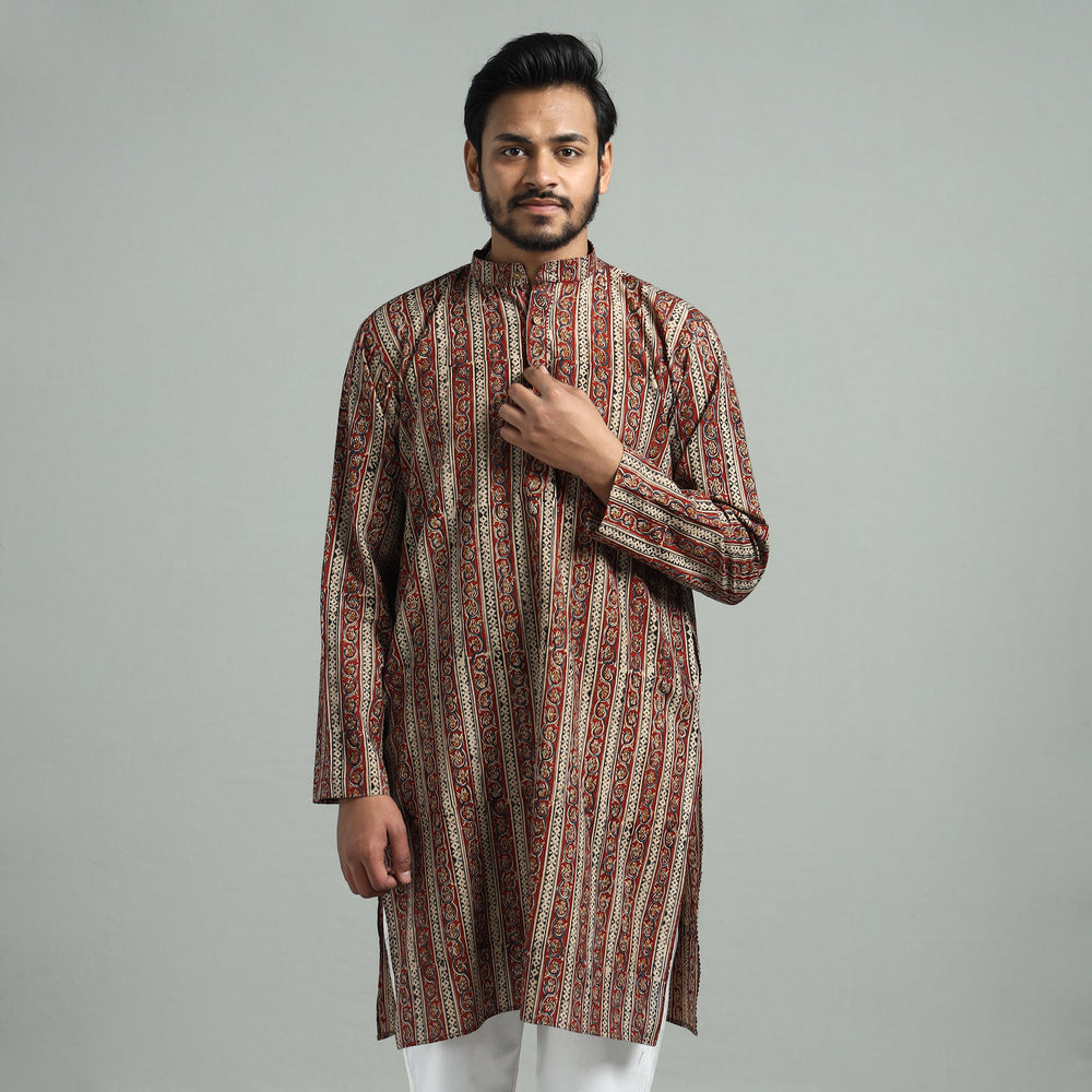 Kalamkari men kurta